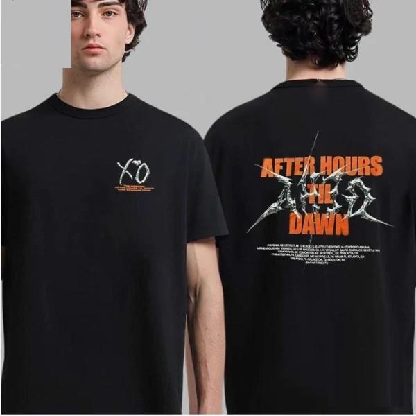 The Weeknd After Hours Til Dawn Tour Merch 2025 T Shirt Unisex T-Shirt S