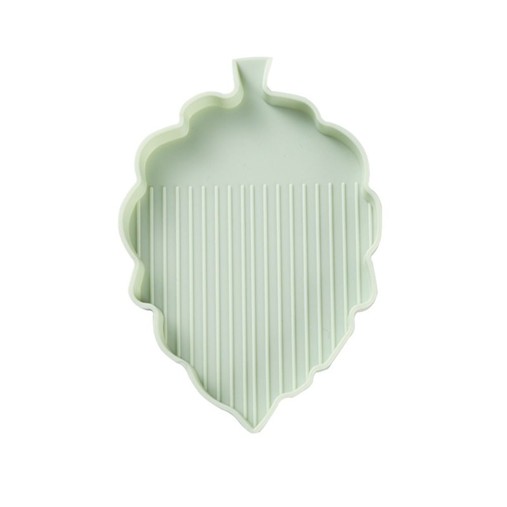 

3шт палитра для алмазной живописи, наборы лотков для бисера в форме листьев, пластины для дизайна ногтей зелёный