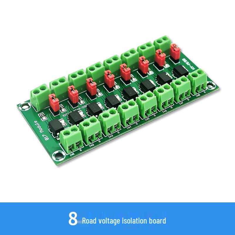 Module d'isolation optocoupleur: Carte de contrôle d'isolation de tension 2/8 voies avec optocoupleurs 817