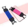 Correa de mano de seguridad universal para lector electrónico de 6'' para iPhone, soporte de agarre para dedos, cuero PU, nailon, cinturón elástico para Kindle, Kobo, tablets