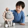 Resistant Fall Lion Money Box Nordic Style Saving Box Animal Figurines Money Boxes  Children Gits