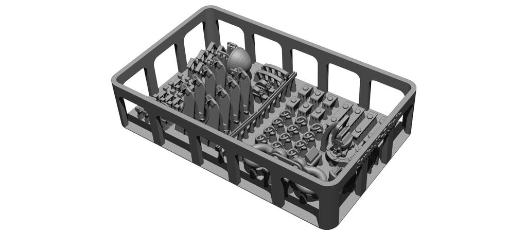 BSK Model WW2 Union Heavy Tank Detail Set Plastic Model Parts BSKD35024 1/35 Russia/Soviet JS-2 (Tank)