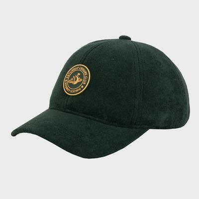 Leisure Terry Ball Cap (Rubber Patch) - British Racing Green