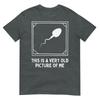This Is A Very Old Picture Of Me Gag Adult Funny Tshirt