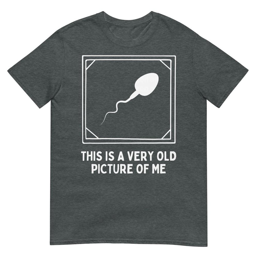 This Is A Very Old Picture Of Me Gag Adult Funny Tshirt