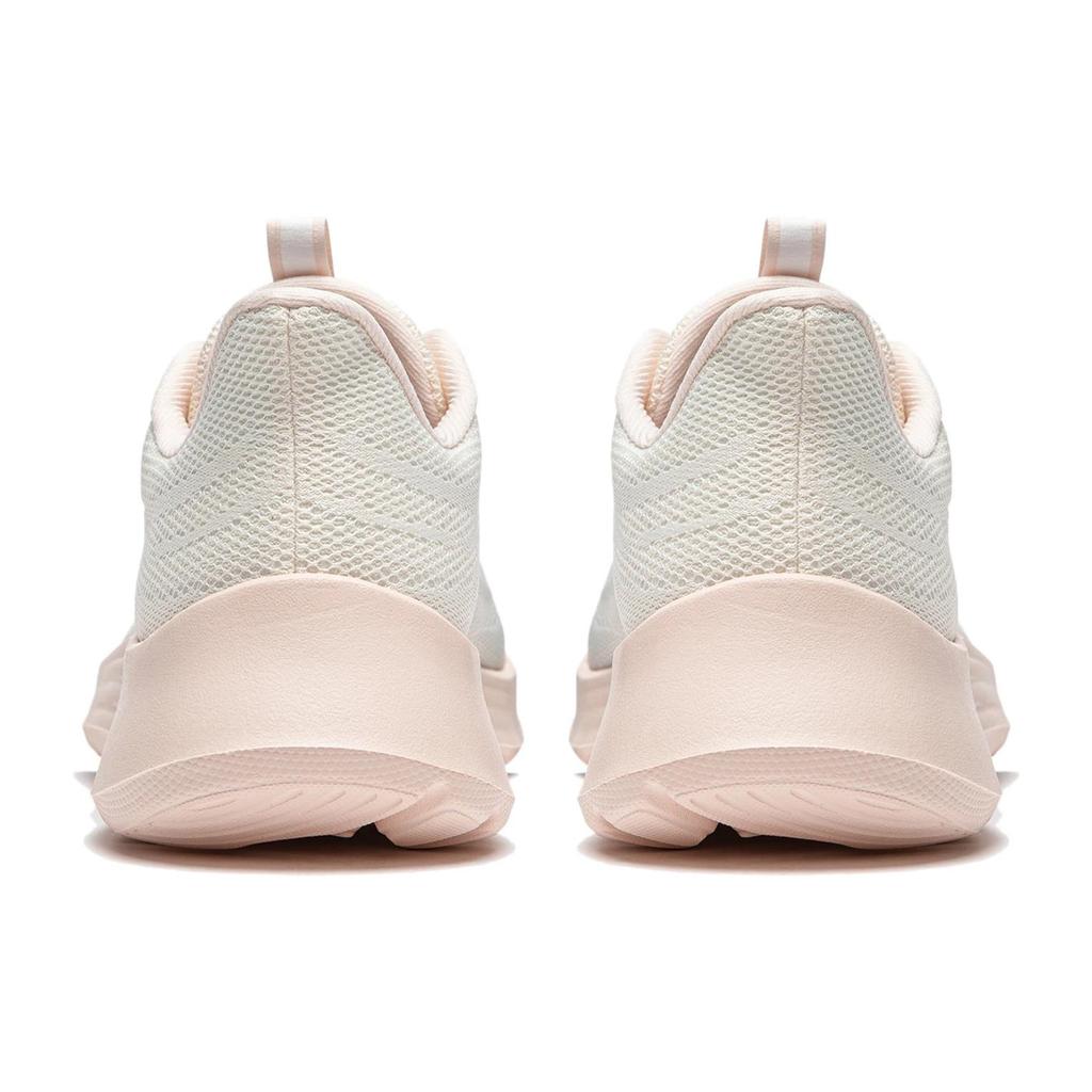 New LiNing Light String Cushioning Abrasion Resistant Slip Resistant Lightweight Low Top Casual Running Shoes Women's Pink ARSU022-3