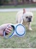 BM-STORE Retractable Long Dog Leash, Automatic Winding, 5m Length, 20kg Weight Capacity, for Small Dogs (Sapphire Blue)