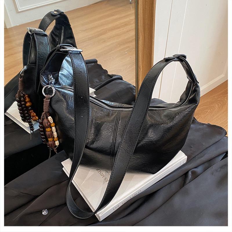 Retro Crossbody Bag, Single-shoulder Bag, Fashionable Dumpling Bag, Commuter Underarm Bag
