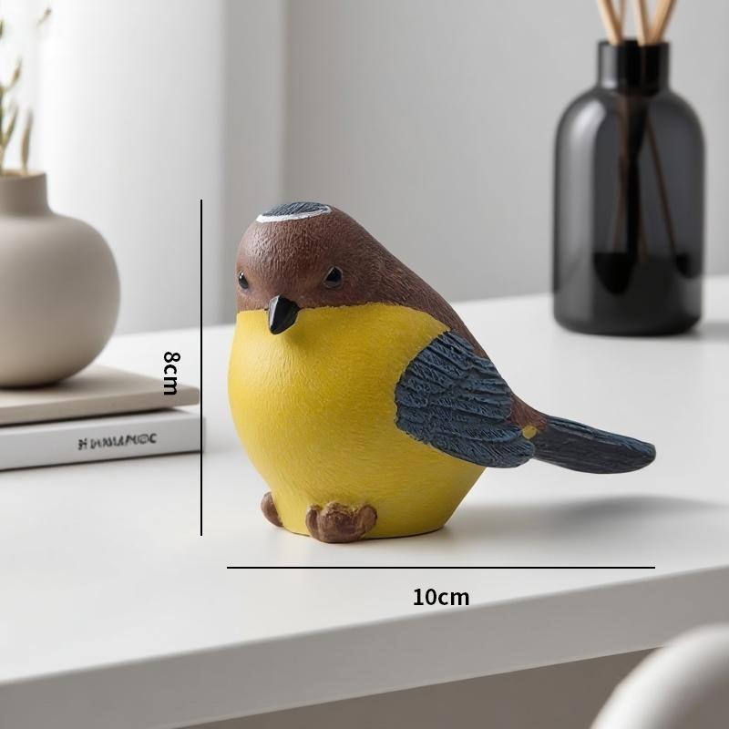 

Elegant Enamel Magpie Figurine: High-Quality Small Bird Decoration for the Home