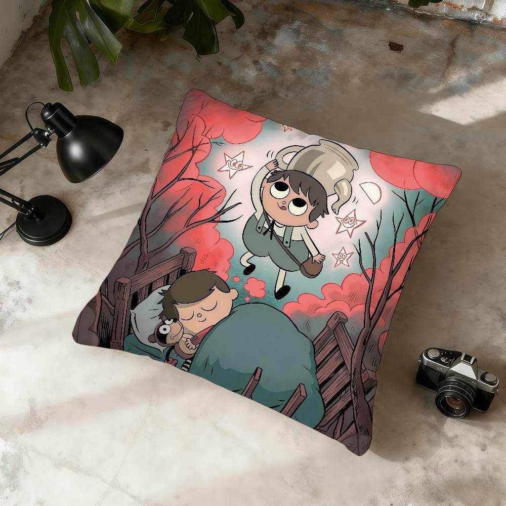O-Over The Animation G-Garten W-Wand Kissenbezug Home Office Praktisch Nordische Schlichtheit Treffer Mit Reißverschluss Kissenbezug