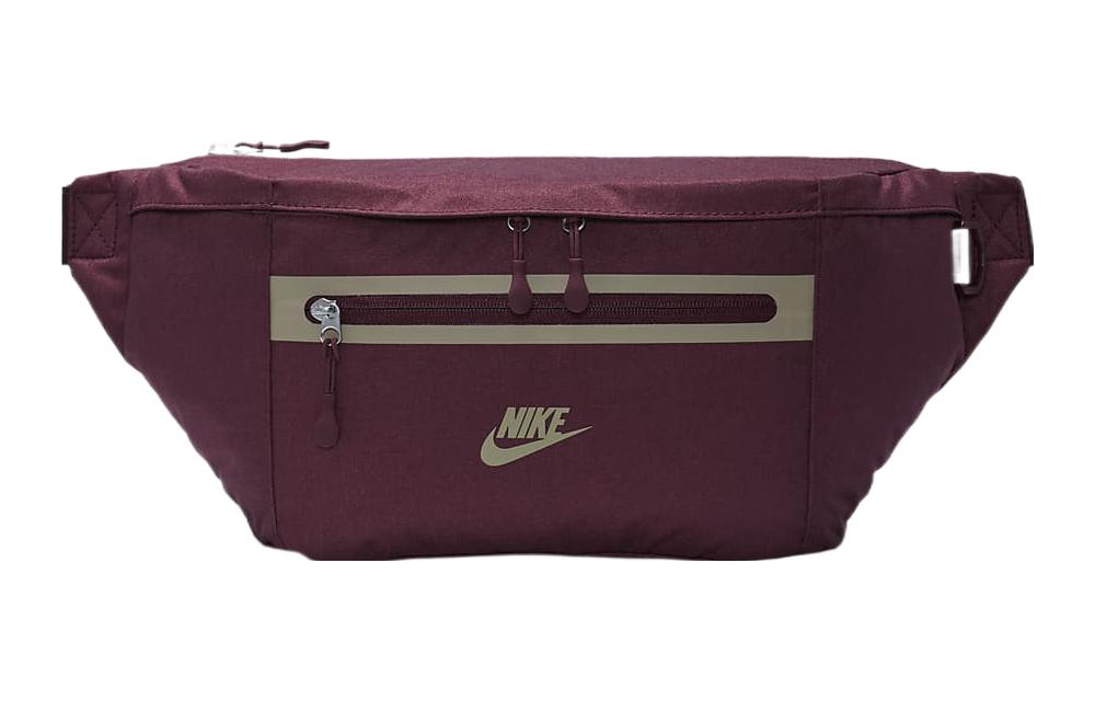 Nike Elemental Fabric One Shoulder Crossbody Fanny Pack Regular Unisex Night Umber Red/Khaki DN2556-681 Night Umber Red/Khaki