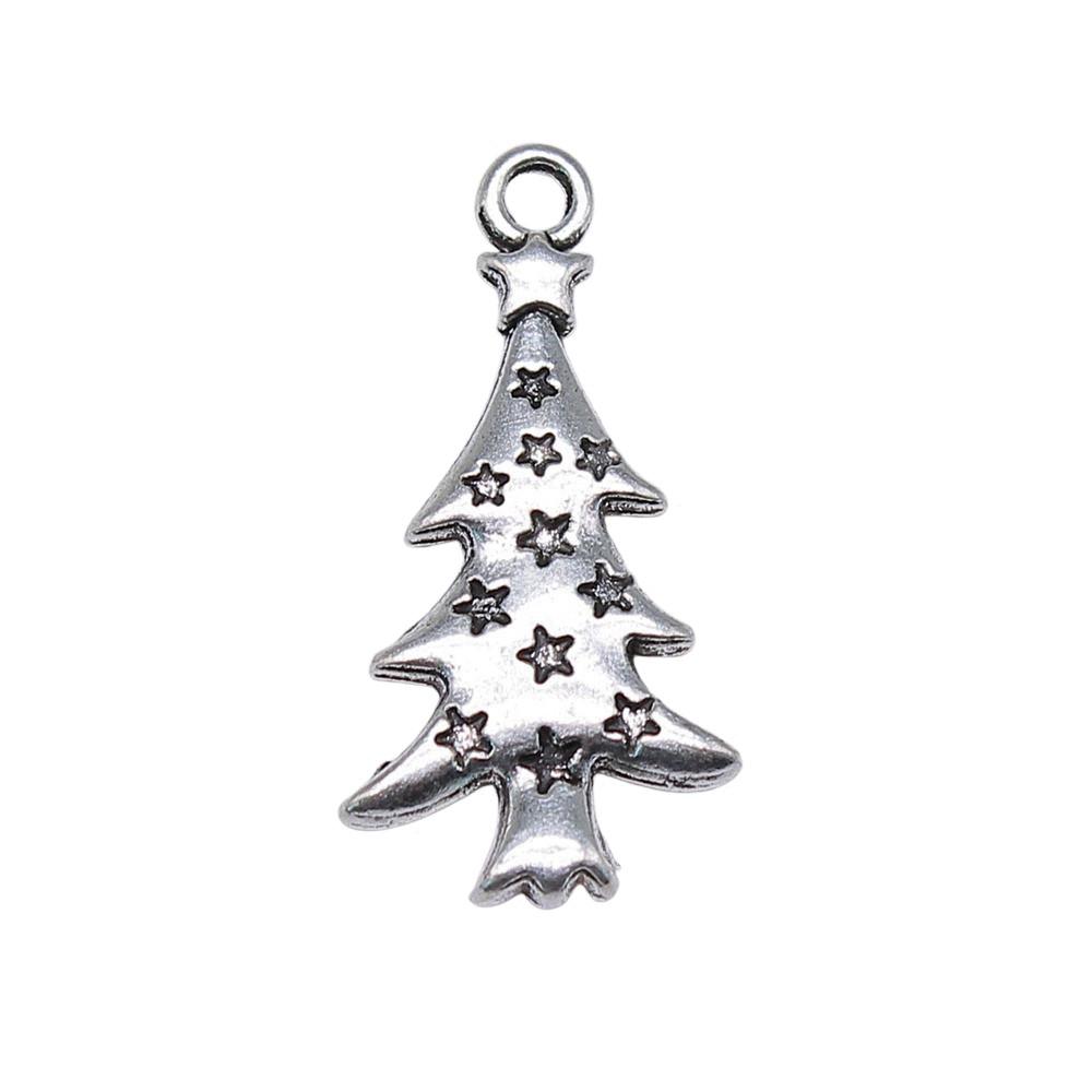 Acorn Charms Christmas Tree Pendants For Forest Nature Themed Jewelry