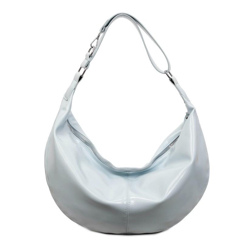 

Live Broadcast Korean Casual Armpit Large-capacity Dumpling Bag Simple Lazy Commuting One-shoulder Cross-body синій