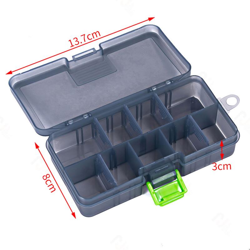 Přenosný box na rybářské náčiní Víceúčelový vodotěsný odnímatelný velkokapacitní úložný box na návnady