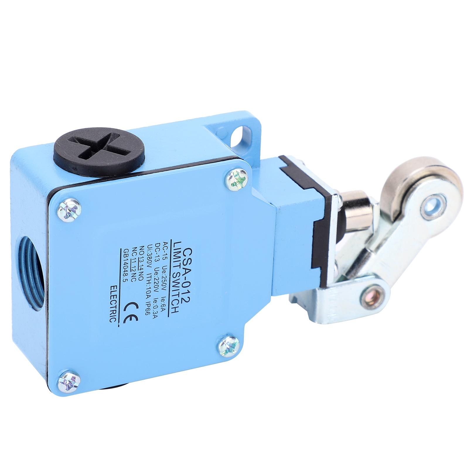 

BERM Limit Switch Mini Automatic Reset Travel Switch with Adjustable Rotating Lever Arm