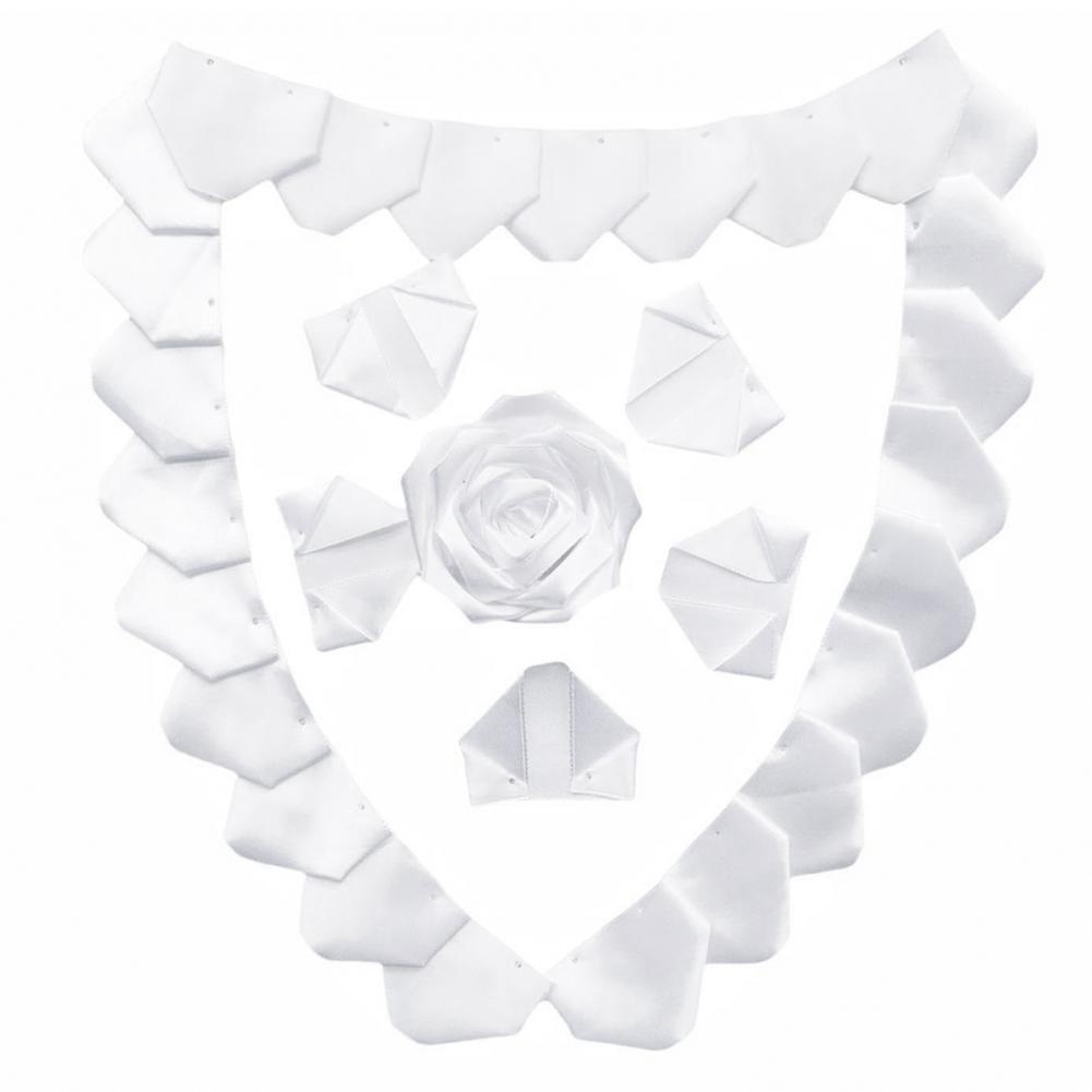 Floral Arrangement Accessories Handmade Satin Flower Petals Eternal Rose Petal Diy Bouquets for Wedding Anniversary Birthday