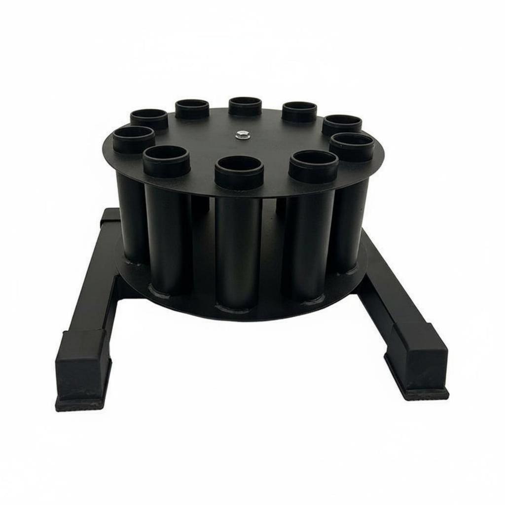 Degree Bar Holder Rotatable Rotating Barbell Rack Saving Stand for