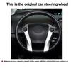 Hand Sewing Car Steering Wheel Cover For Toyota Prius 30(XW30) 2009-2015 C(US)
