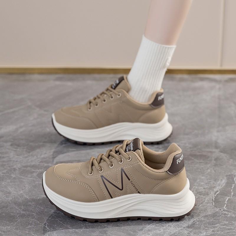 

Autumn New Casual Shoes for Women Thick Soled Soft Soled Wear resistant and Fashionable Shoes Comfortable Soft Sole Non slip Design Fashion Style Dail 38
