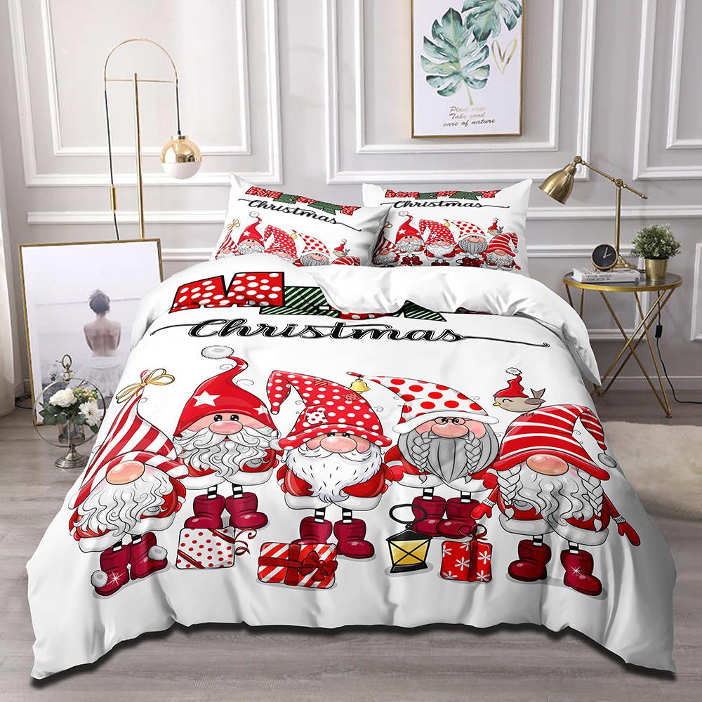 Fashion Technology Printing, 3D Digital Printing, Bedding, Duvet Covers, Pillowcases, Three-piece Sets