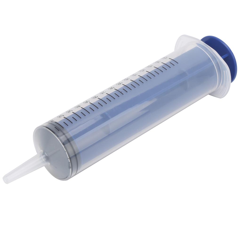 Large Diameter Plastic Syringe with Tube Catheter Measuring Disposable Tool 150ML