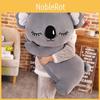 Koala Lying Plush Toy Cartoon Stuffed Animal Doll Cute Decoration Gift Kids