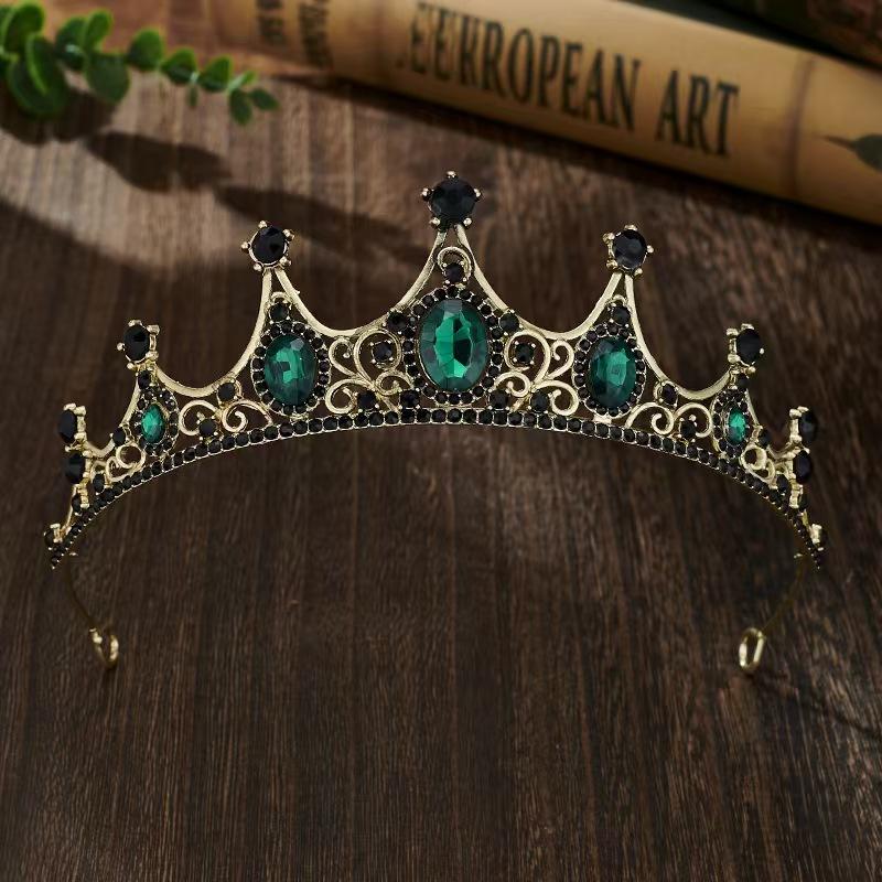 

Корона Тиара Детская Принцесса Розовая Высококачественная Стразы Корона на День Рождения Девочки Выступление Кристалл Подиум Повязка на Голову