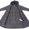 Diesel DIESEL 3M THINSULATE Nylon Hooded Quilted Coat for Women, Black, M Coat M blackUsed