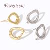 Accessories For Earrings 14K Gold Plated Post Stud Earring For DIY Earrings Piercing Jewelry Making Supplies Findings