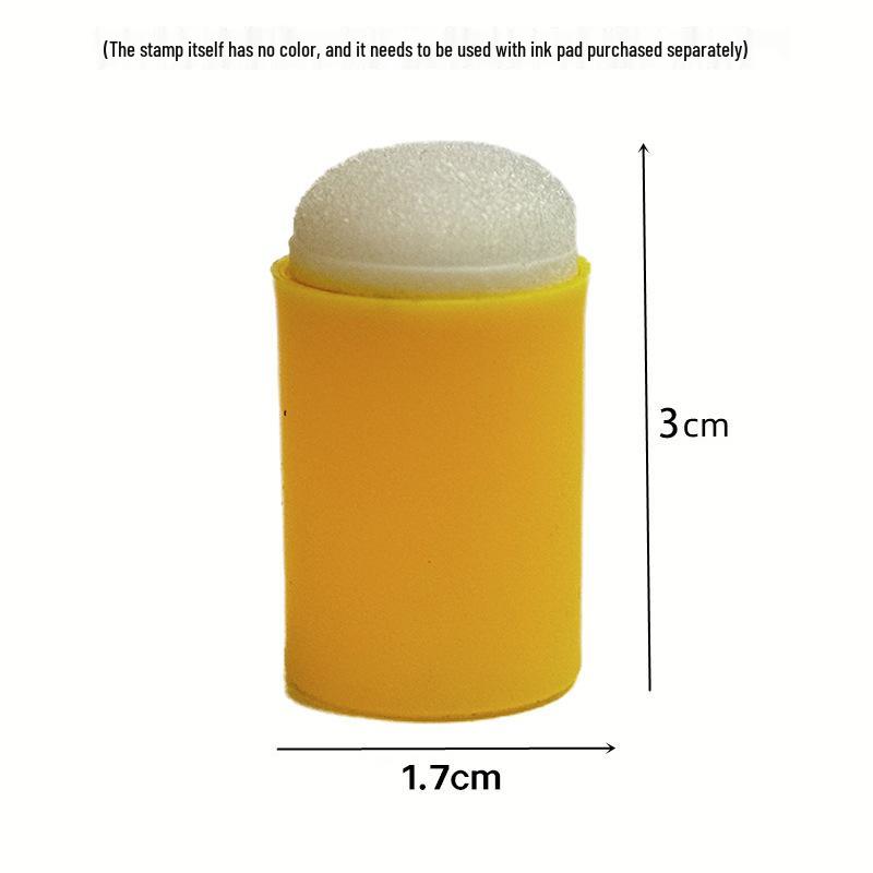 Dětský prstový houbičkový nástroj pro DIY malování na obličej a razítkování