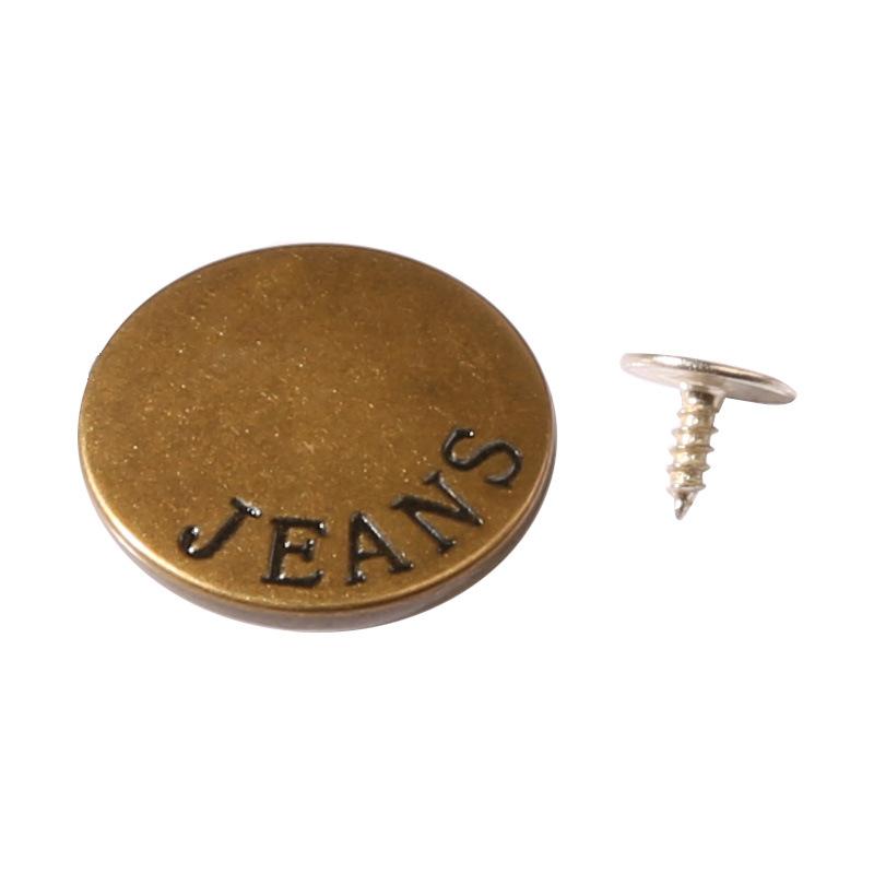 Pants Waist Button Artifact, Jeans Button Accessories Versatile Waist Circumference Large Change Small Seam-Free Nail Button Button