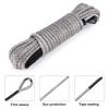 Winch Rope 15m Cable 7700lbs Nylon Trailer Recovery Towing Strap for SUV ATV UTV