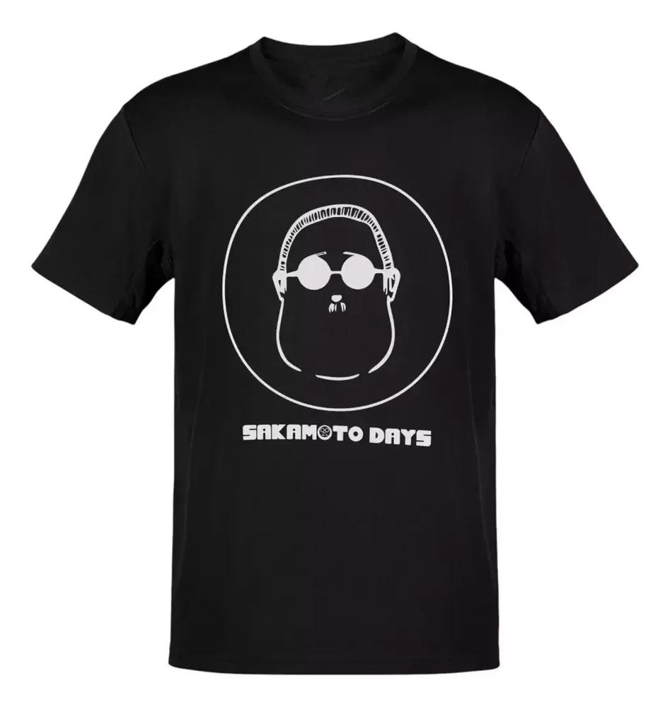 Anime Sakamoto Days Taro Sakamoto Circulo Blanco Tshirt Size S4xl S