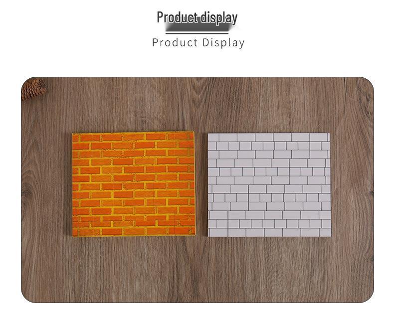 Northern Magic Upgraded Single-Sided Windproof Brick Wall Prop