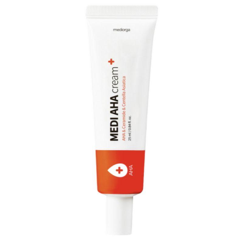 Mediorga AHA Gentle Exfoliating Cream 25ml | Smooth & Hydrating Skin Care Cream 1pcs
