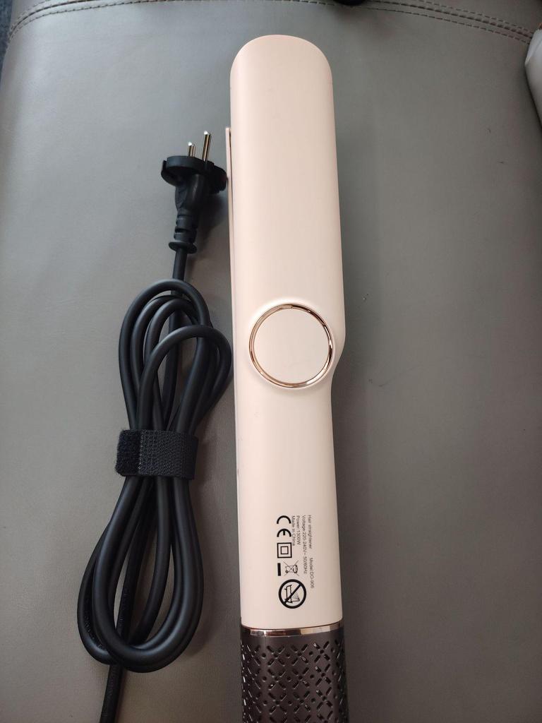Multifunction High-Speed Hair Dryer & Straightener with Hot/Cold Air & Negative Ions for Salon and Home Use