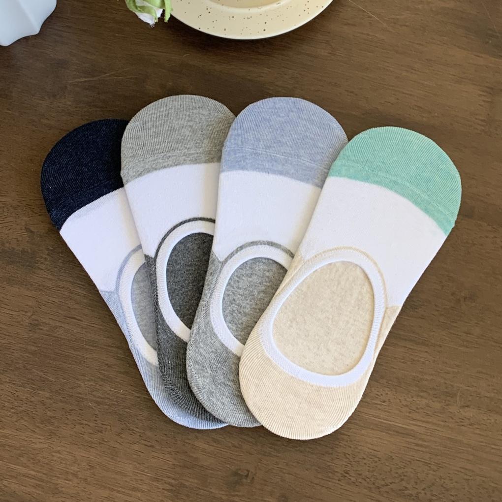 

6 pairs of men s pastel slippers/fake socks 6 pairs (excluding out of stock)