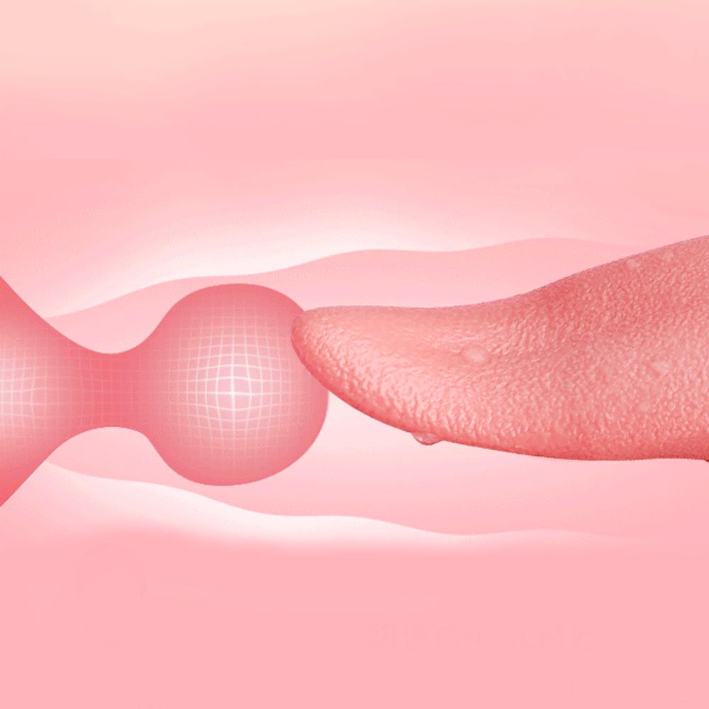 Rose realistické olizování jazyka Stimulační bradavky klitorisu Výkonný stimulátor Vibrátory Sexuální hračka pro dospělé pro ženy pro páry