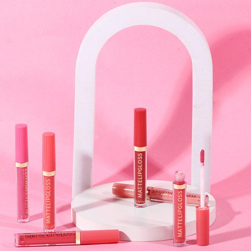 12 Colors Available Matte Lip Glaze Mist Lipstick Does Not Stick To The Cup Does Not Fade Lip Gloss Makeup