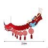 Chinese Year Decoration Paper Dragon Hanging 3D for Shops