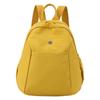 Schoolbag solid color light and simple backpack new trendy texture large capacity college student class schoolbag street backpack