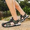 Fashion Hollow Out Summer Shoes All-match Soft Sandles Outdoor Breathable Comfort Slip On Wading Aqua Flats Handmade Casual Men Sandals
