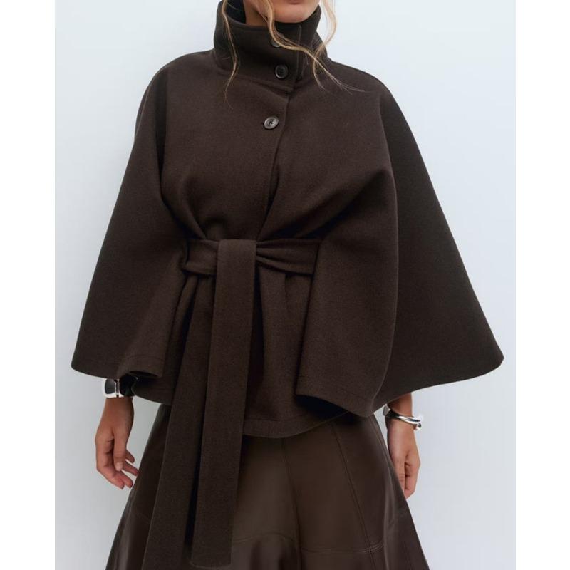 

QICED Women s Fashion Casual Solid Color Print Long Sleeve Hoodies & Sweatshirts XXL коричневий