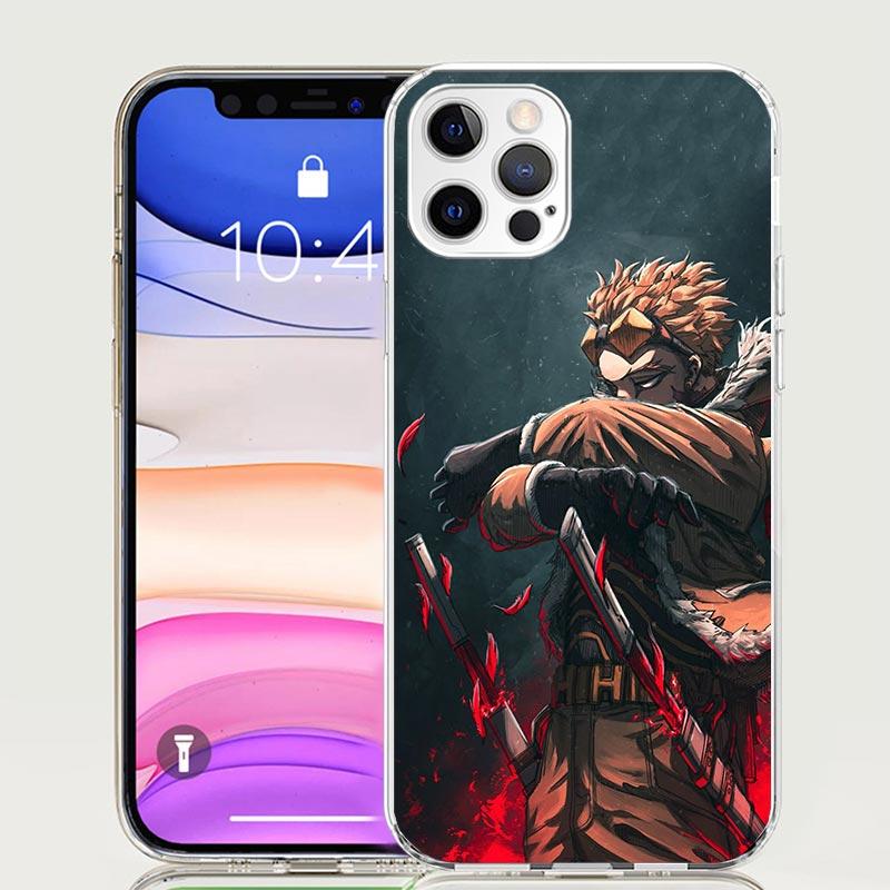Hawks MHA My Hero A-Academy Phone Case For iPhone 17 Air 16 15 Plus 11 14 Pro Max 13 Mini 12 7 8 + SE Pattern Art Customized Cov