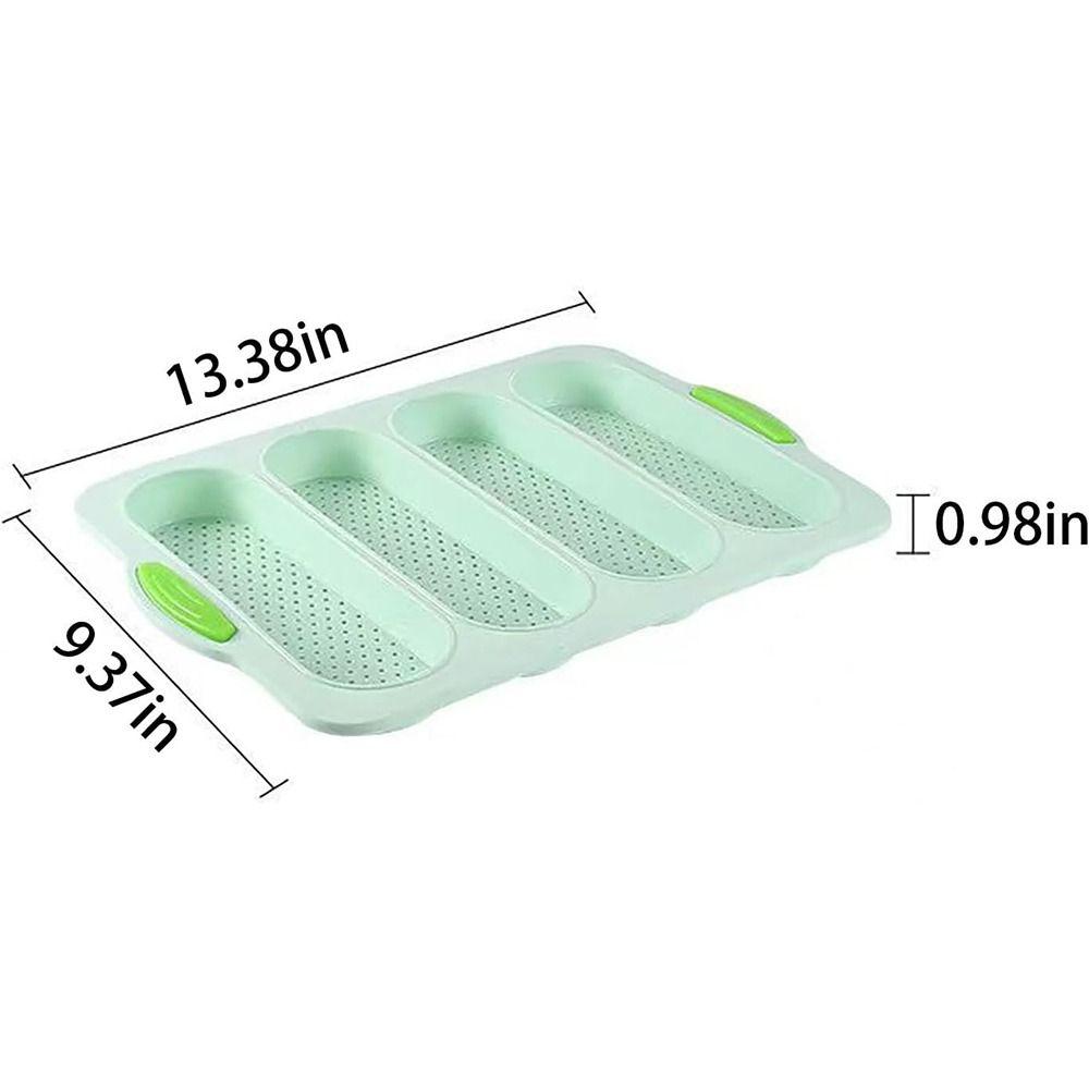 Silicone French Bread Mould Sandwich French Baking Baking Oven Toaster Pan  for Baking Sheet Pans