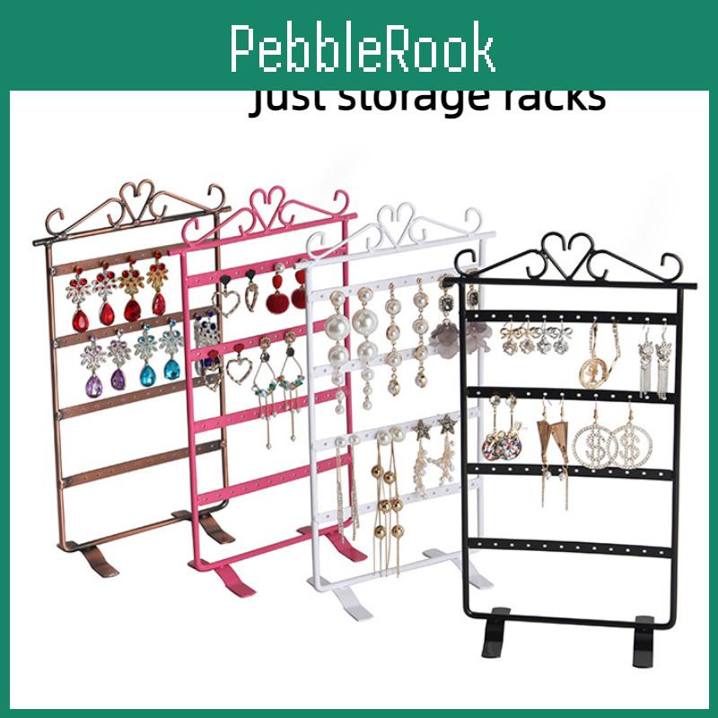 Functional Iron Metal Earring Organizer Display Stand For Jewelry Maximizing Space Efficiency