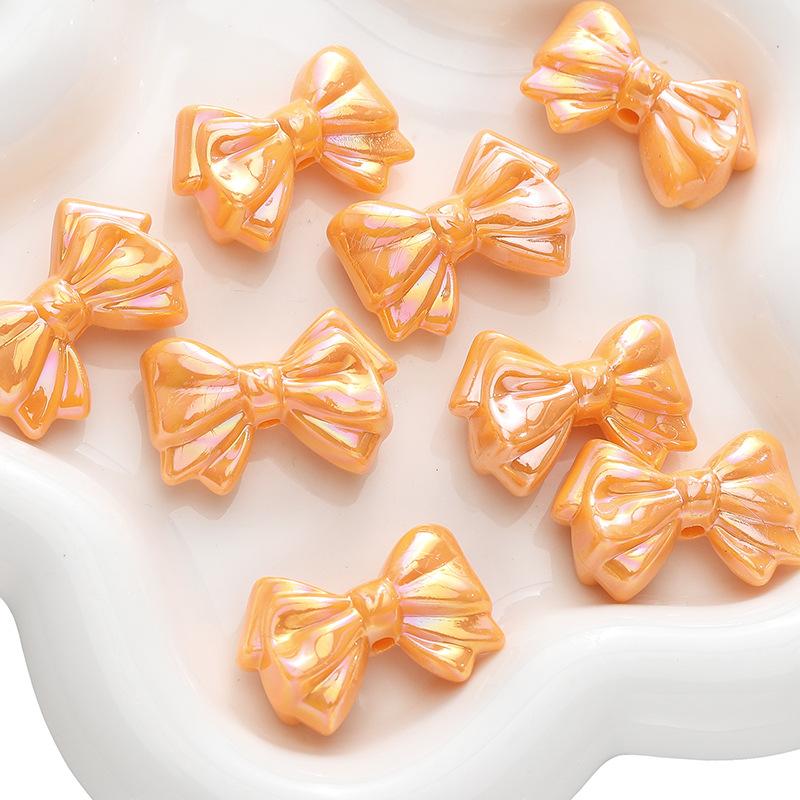 Acrylic AB Color Star Love Bow Bead Diy Handmade Beaded Bracelet Mobile Phone Chain Material