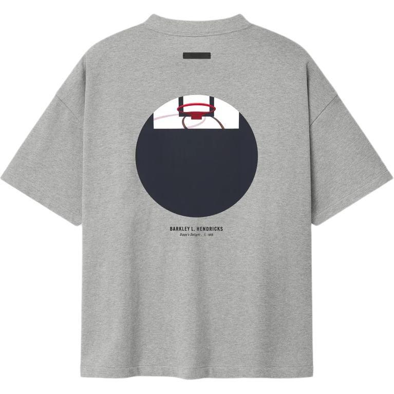 Fear of God Essentials x NBA X Barkley Hendricks 90s T-Shirt 'Concrete Heather' Men's 125BH262207F