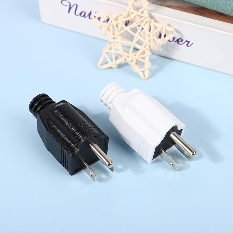 Amerikanischer Abziehbarer Stecker Amerikanischer 3-Pin 15A AC Elektrischer Strom Stecker Adapter Kabel Wiederanschließbarer Verlängerungskabel-Stecker