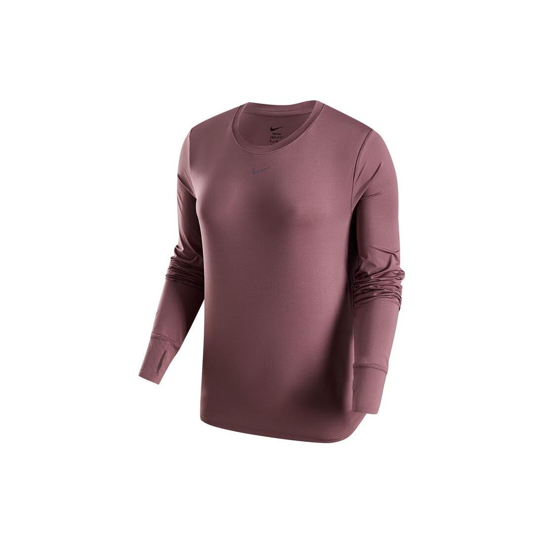 

Nike Slim Fit Solid Color Workout Top Women tops Purple Red FN2802-208 S